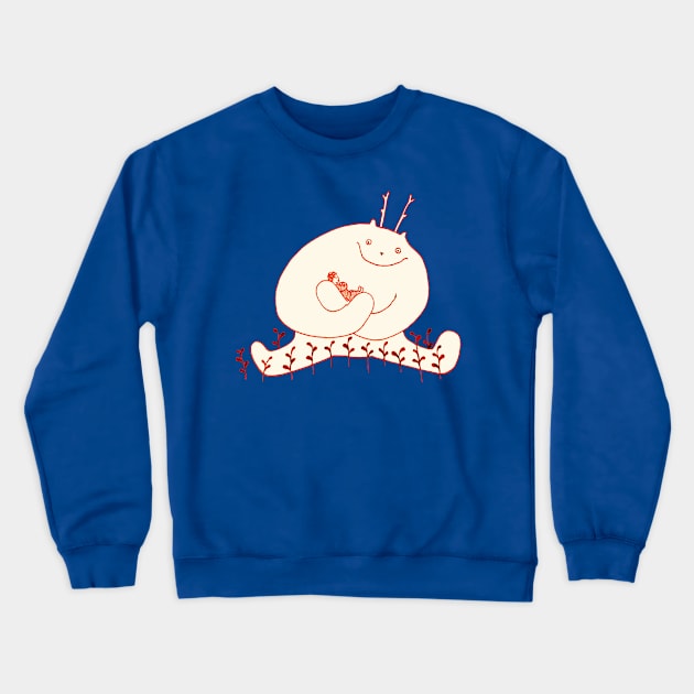 Cuddling Crewneck Sweatshirt by BRNK